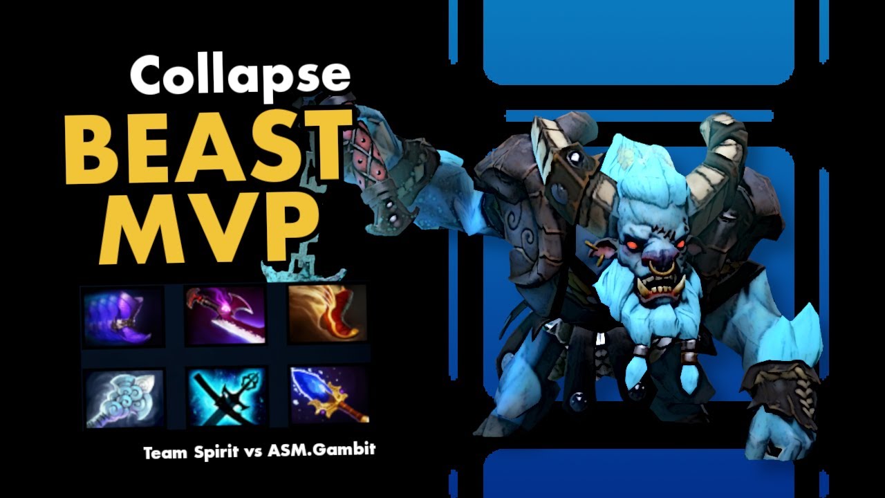 COLLAPSE SPIRIT BREAKER MVP GAMEPLAY: TEAM SPIRIT vs ASM GAMBIT | DOTA 2 HIGHLIGHTS