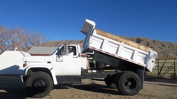 Dump Truck Start up procedures By Operator Gilbert Barajas