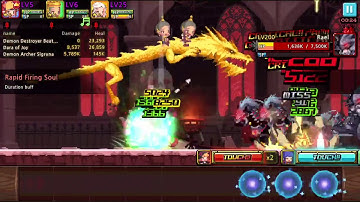 Crusaders Quest - FoRS4 March of Darkness - Sigruna Dara Beatrice Aubrey Remi