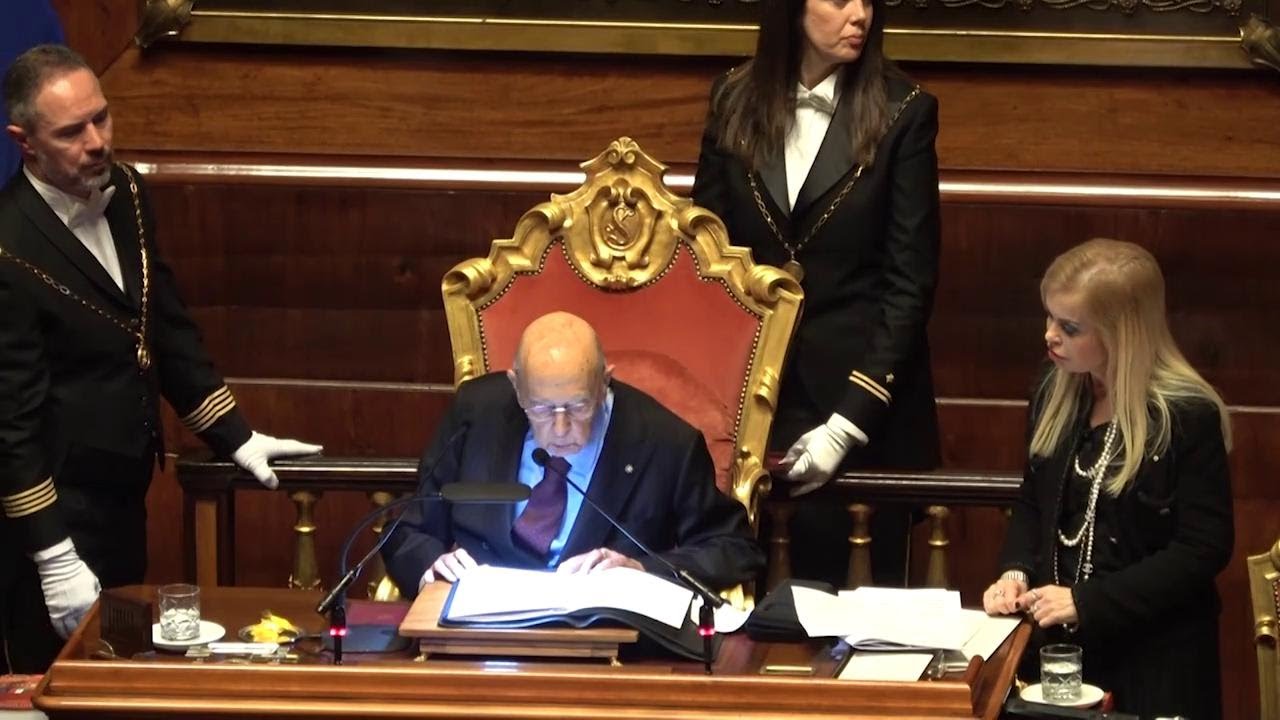 Senato, 312 schede bianche. La battuta di Napolitano: 