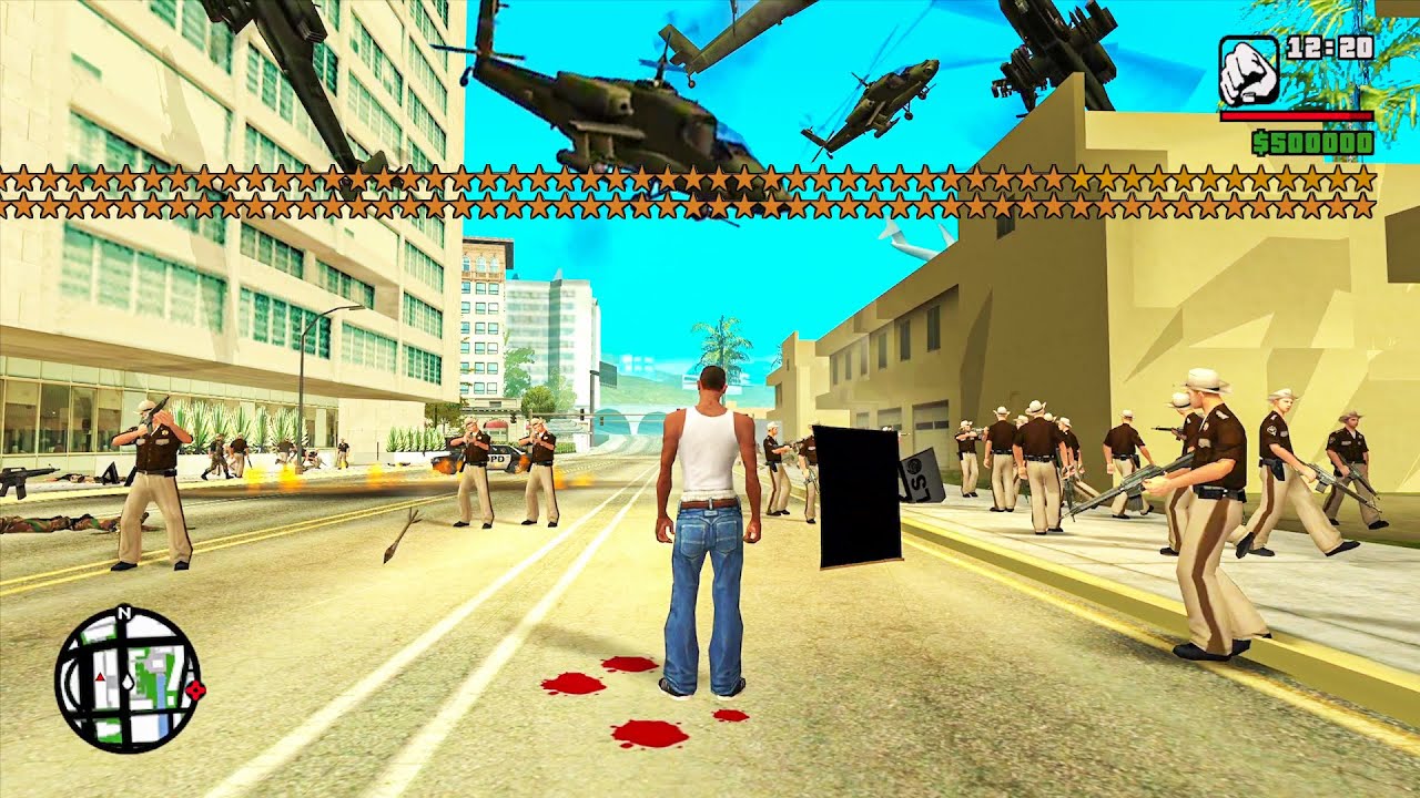 Sobrevivendo a MAIS DE 100 ESTRELAS DE PROCURADO NO GTA - O QUE ACONTECE?