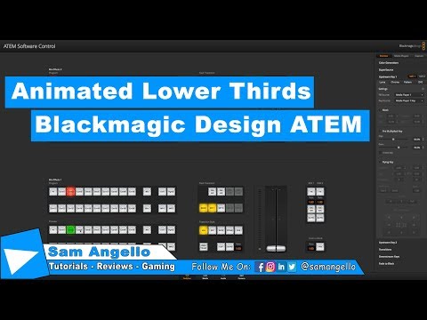 BlackMagic Design Animated