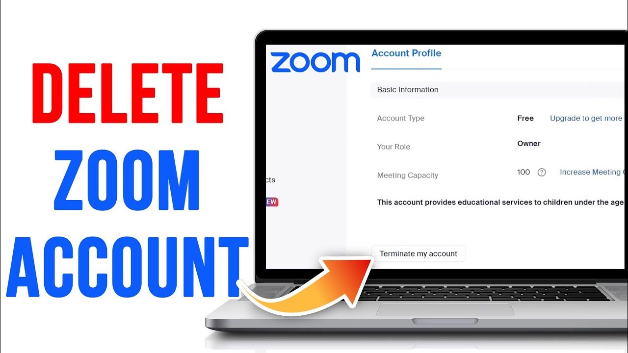 How To Delete Zoom Account Permanently Close Zoom Account 2023 YouTube