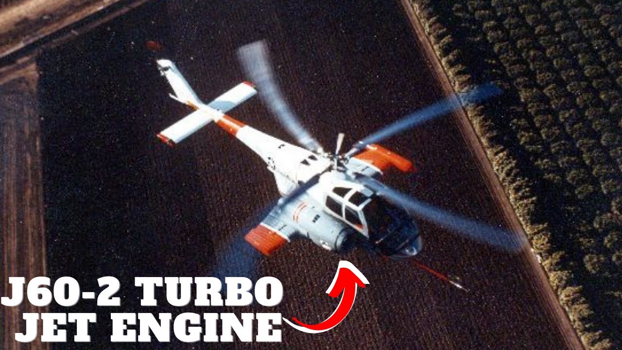 A Helicopter( XH-51) with turbojet engine