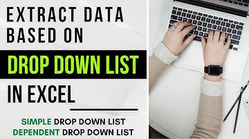 Extract data based on drop down list in excel | Dynamic Filter Function