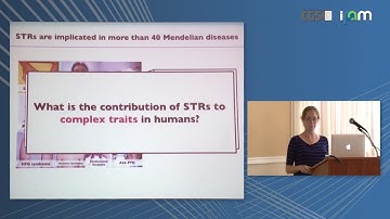 Melissa Gymrek: "Analyzing complex repeat variation from high throughput sequencing data"