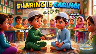 ❤️ Sharing Food Brings Happiness | Islamic Cartoon for Kids