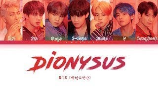 Bts - Dionysus Easy Lyrics