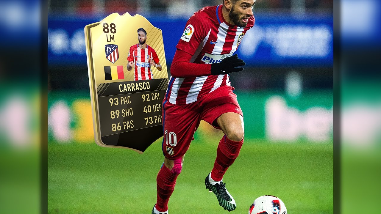 INSANE INFORM CARD CARRASCO TOTW 31!!! FUT 17 Ultimate Team I Photoshop speedart