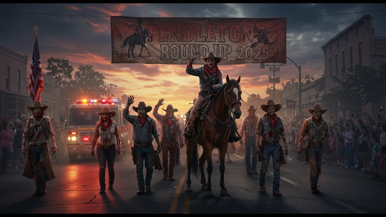 Pendleton Round-Up Dress-Up Parade 2025 - GoPro Edition