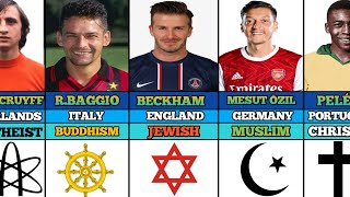 TOP 40 FAMOUS RETIRED FOOTBALLERS RELIGION. #video #youtube #yt #viral #religion #christian #muslim