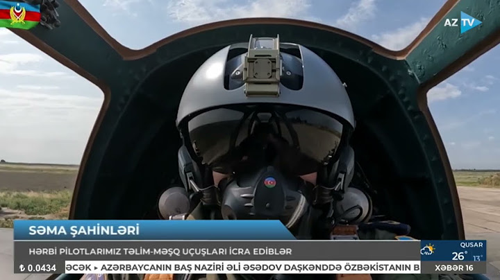 Hərbi pilotlarımız təlim-məşq uçuşları icra ediblər