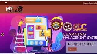 How to Create My Eclass ZCSPC Account