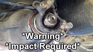 Dana 80 2001 Ram 3500 Pinion Seal Replacement