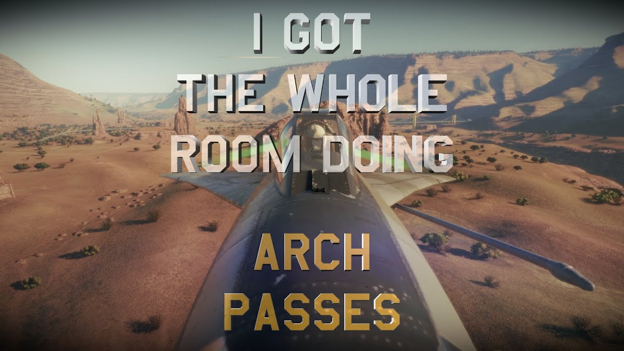 I got the whole room doing arch passes 