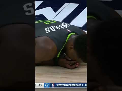 Anthony Edwards Gets KNOCKED OUT By KD!