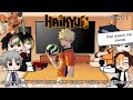 haikyuu react to character who have the same voice like nishinoya Yuu - haikyuu react (PT 1)