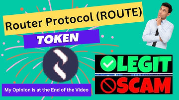 Is Router Protocol (ROUTE) Token Scam or Legit ??