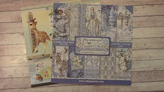 WHATS NEW !  STAMPERIA WINTER TALES AND CIAO BELLA MY FIRST YEAR   SHELLIE GEIGLE JS HOBBIES