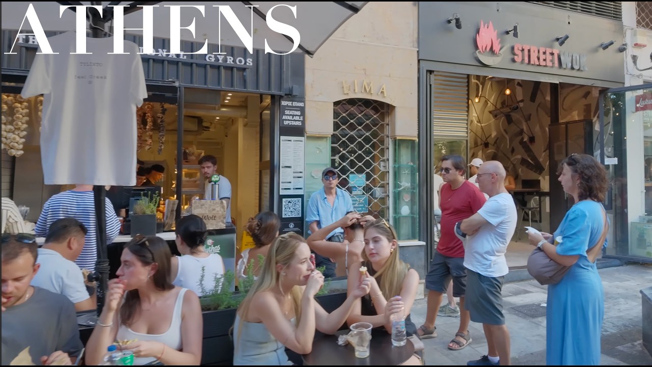 Sunday Afternoon Stroll in Athens Captured with DJI Osmo Pocket 4P
