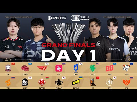 GRAND FINALS DAY 1 | PGC 2025 [배틀그라운드] [배그]
