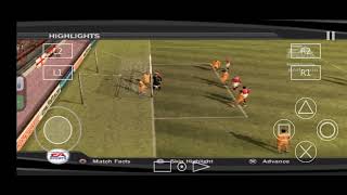 Kebetulan goal 😂#fifa07 #aethersx2