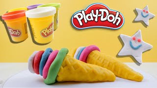 Мороженое из Пластилина Плей До, Play Doh ice cream