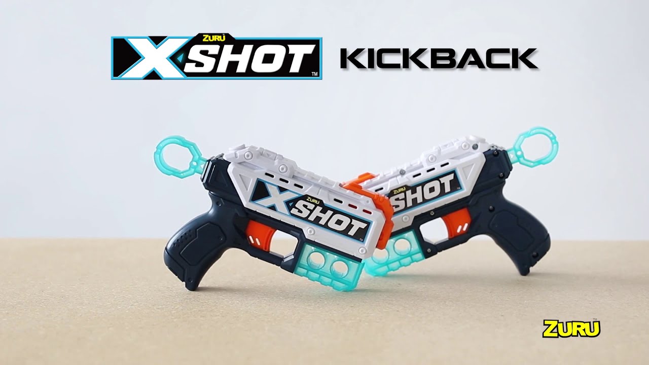 Zuru X-Shot Combo Pakke - Reflex 6 & Kickback