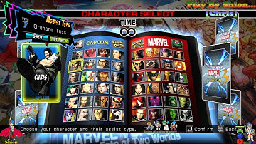 Ultimate Marvel Vs Capcom 3 - [GamePlay!!!] {PART6 - ARKADE} [Chris] - (SHION) 😄🐲🎮🇵🇹