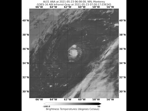 Tropical Storm Ana / 01L (2021) - YouTube