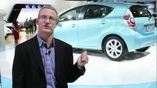 2012 Toyota Prius C Walkthrough - 2012 Detroit Auto Show