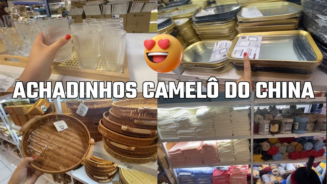 😍CAMELÔ DO CHINA amei as utilidades domésticas. Maior Importador do Brás vale a pena? Mostrei tudo