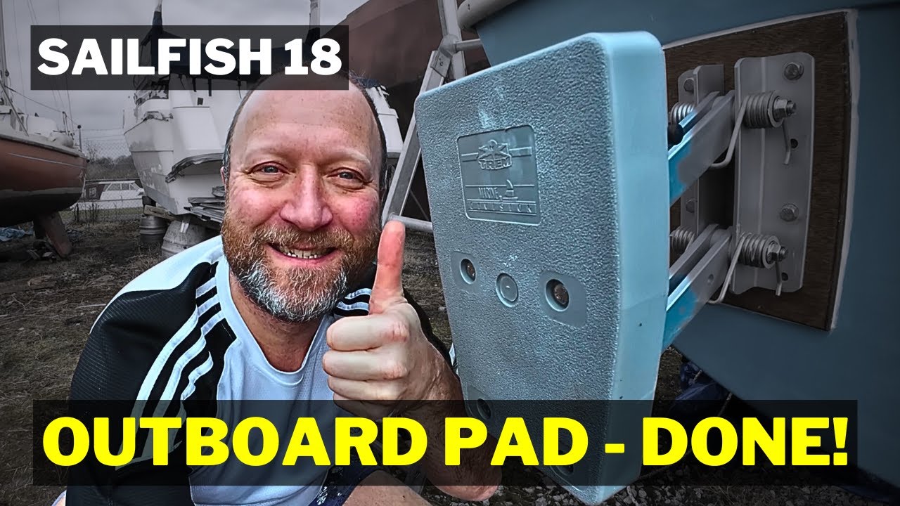 ⁣How To Install An Outboard Pad And Ladder