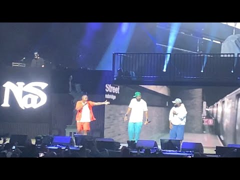 Nas - Verbal Intercourse Ft Ghostface Killah & Raekwon (Live in Tampa, FL 9-21-22)