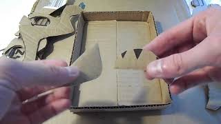 Cardboard Sculptures, Week 4: Assemblage