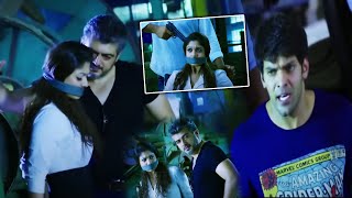 Aata Arambham Movie Nayanthara Kidnapping Scene || Ajith Kumar || Telugu Movie Scenes || No.1 Cinema