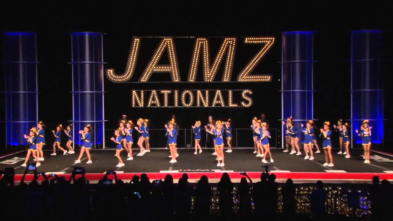 JAMZ 2013 Youth Nationals 1261 Charter Oak Jr Pee Wee Cheer YouTube
