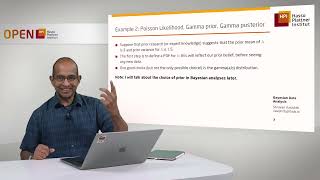 Lecture 2.3 Bayes' rule in action (Poisson-Gamma conjugate case)