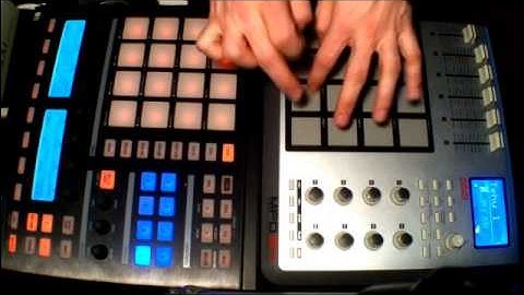 TÉHU-LOOP SESSION #18 on NI Maschine and Akai MPD24