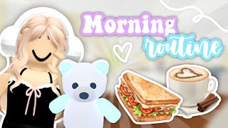 My Morning Routine in Adopt Me (roleplay) | JulianneeX screenshot 1