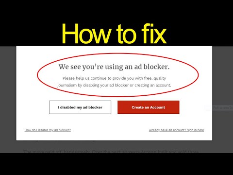 How to fix We see you're using ad blocker... issue on Chrome browser? // Smart Enough