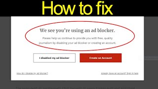 How to fix We see you're using ad blocker... issue on Chrome browser? // Smart Enough screenshot 1