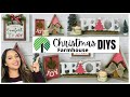 Dollar Tree Christmas Farmhouse DIYS | Christmas 2021 Home Decor Ideas