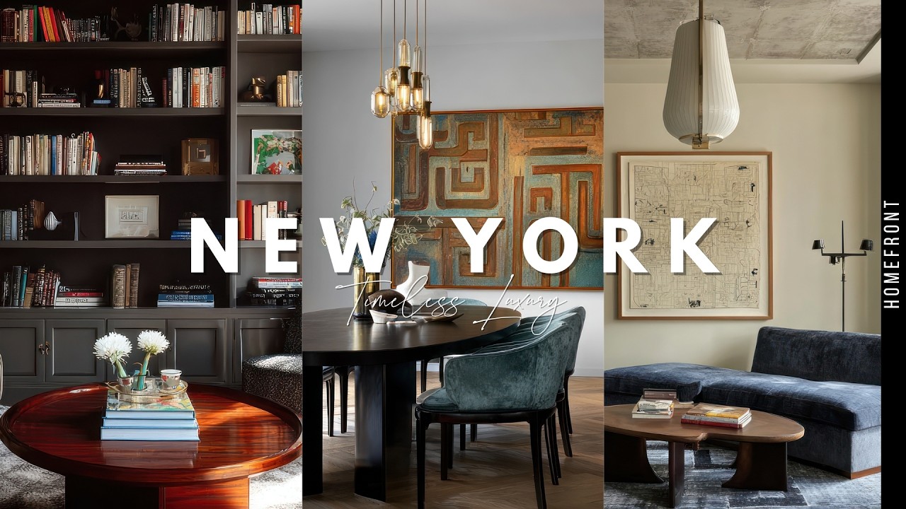 Inside a New York City Home | Classic Modern Interior Design for Small Spaces