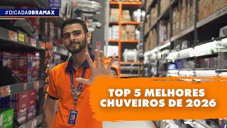 Os 5 melhores chuveiros de 2026