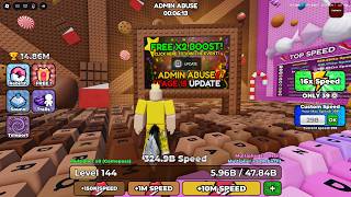 After Event Admin 1 Speed Keyboard candy and chocolate #asmrkeyboard  #roblox