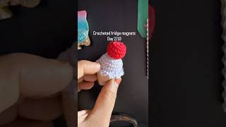 Ice cream fridge magnet 2/10 #trendingshorts #crocheting #yarn #crochetpattern #trendingreels