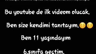 Kendimi Tanıtıyorumm:)