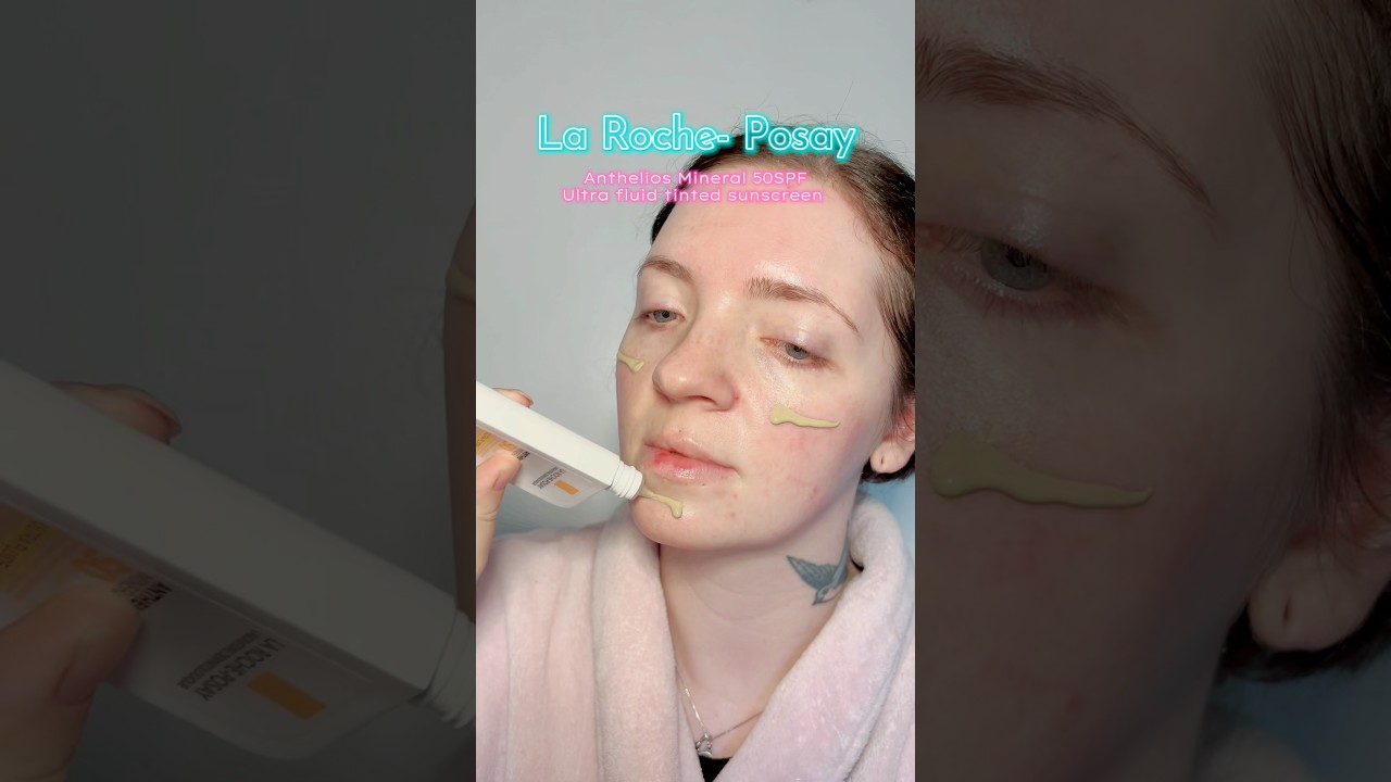 La Roche-Posay Mineral Tinted Sunscreen | glowy skincare 