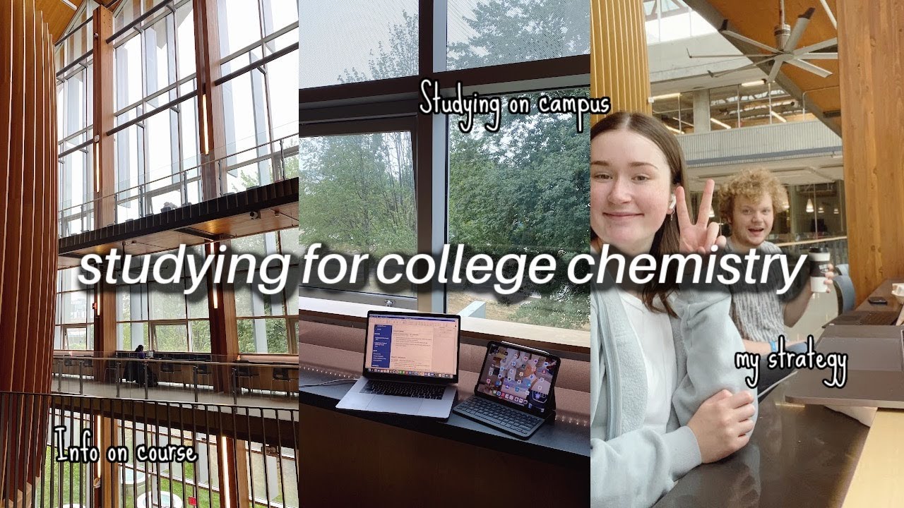 How I study for chemistry | UBC vlog 👩🏻‍🔬